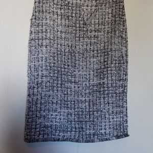 Ann Taylor skirt multi color sweater type size 2
